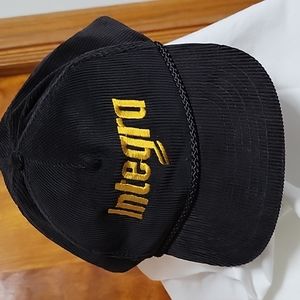 Integra Black Corduroy ball cap